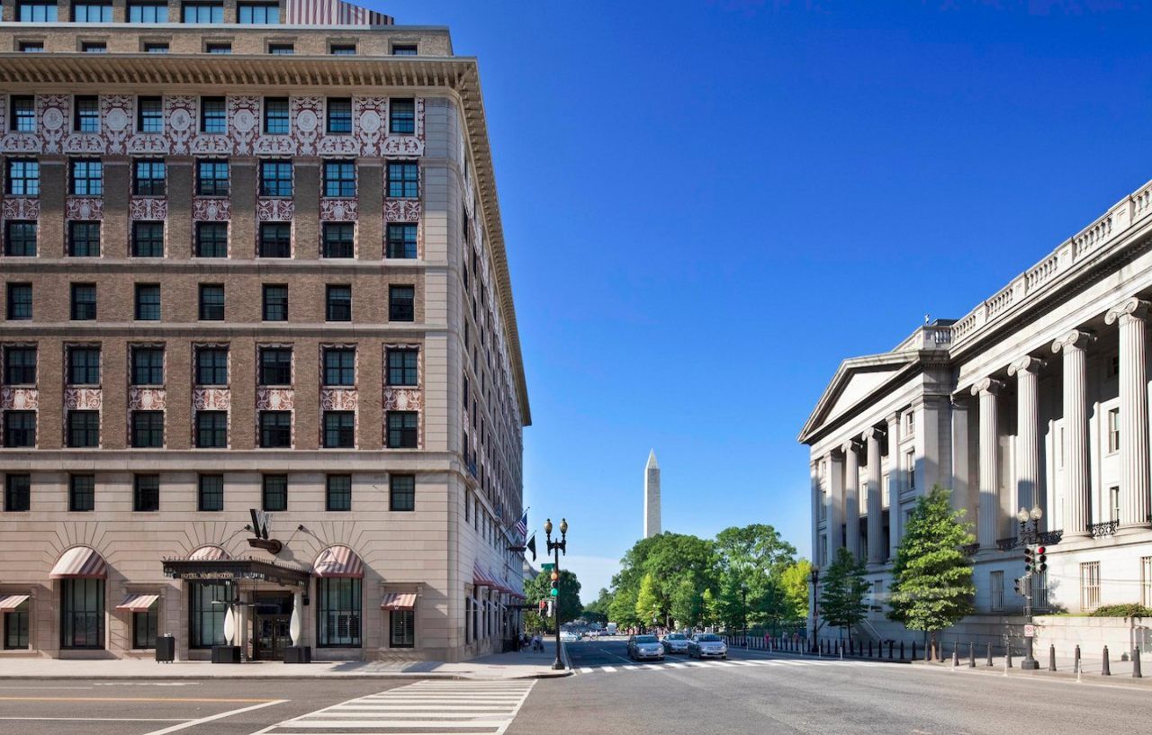 Hotel Washington Esterno foto The hotel in 2012